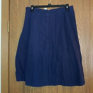 Navy blue skirt